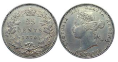 1870 25 cents